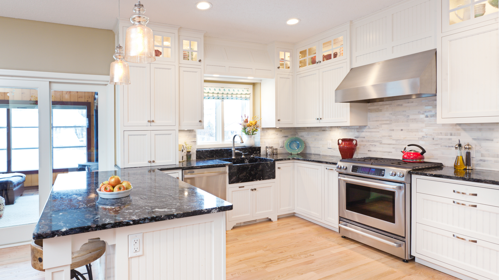 AFTER: Modern Farmhouse Kitchen in Home Remodel Mission Hills | kitchen renovation san diego