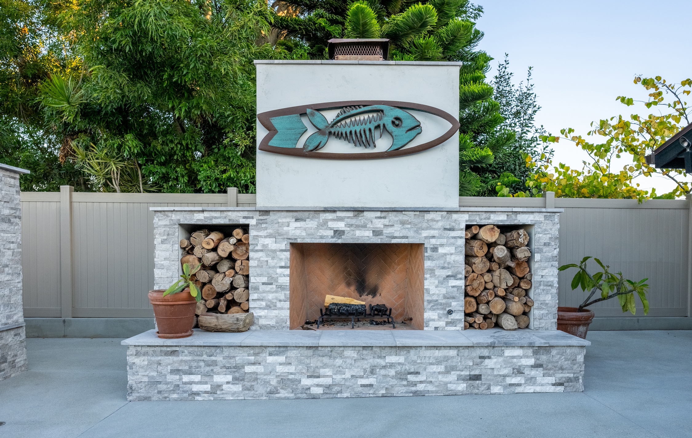 Outdoor Fireplace Contractor San Diego - Jeff Seals Remodeling